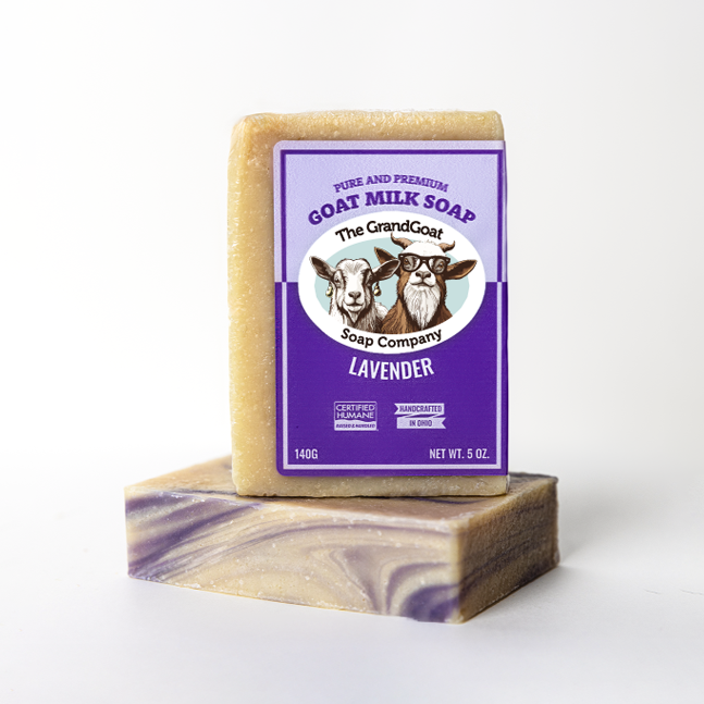 Lavender Goat Milk Soap – The GrandGoat Soap Company
